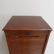 Vintage filing cabinet with roller shutter