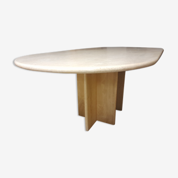 Table travertin roche bobois