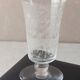 Antique small alcohol glass, Jeddah decor, in Baccarat crystal, signed