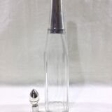 Crystal and silver decanter