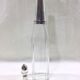 Crystal and silver decanter