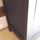 Matte black Paris wardrobe