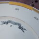 Antique plate Limoges porcelain Sample Advertising Hotel