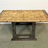 Table basse rivetée industrielle, années 1960