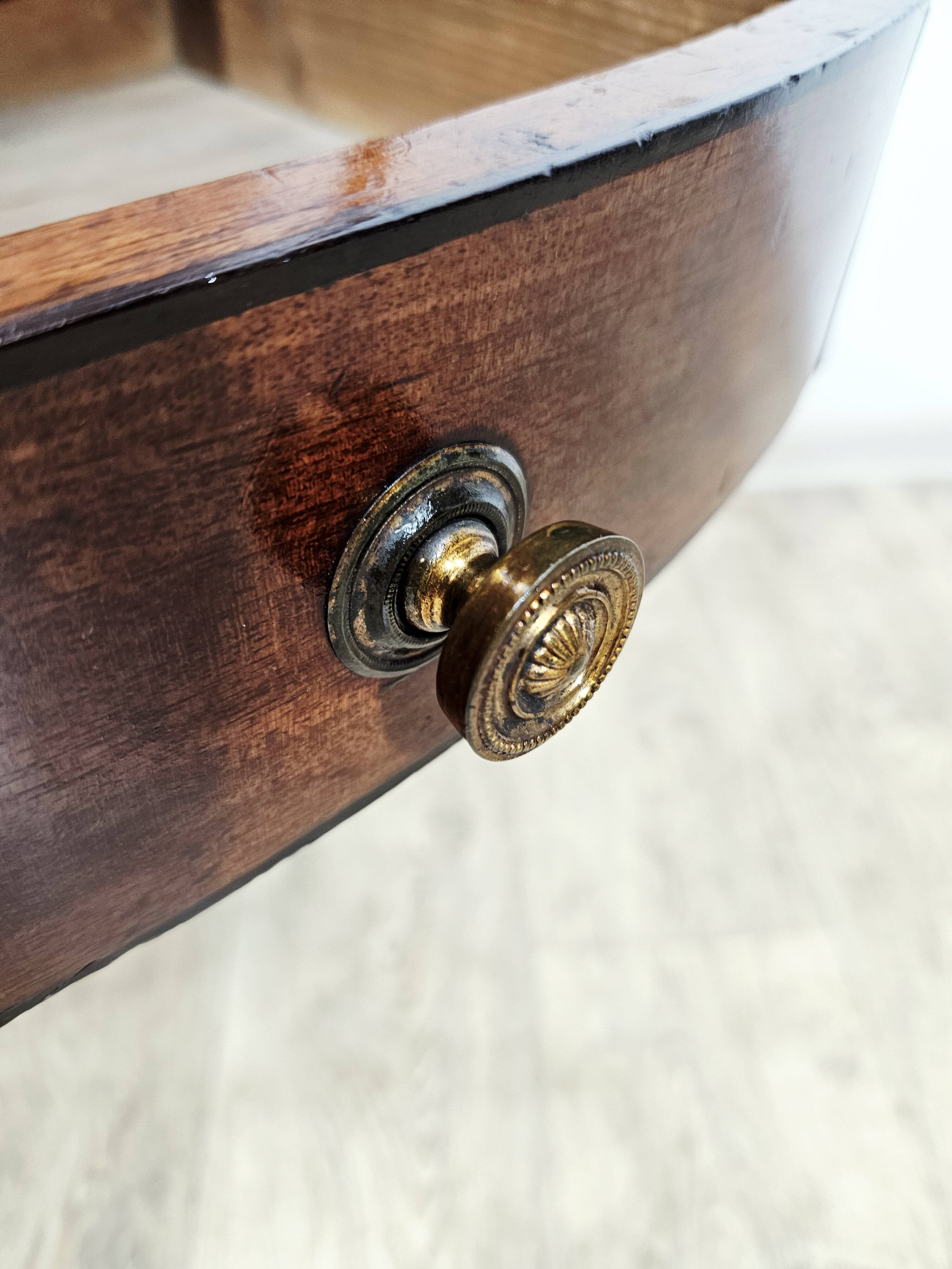 Antique washbasin (Washstand) – England, first half 19th century Mahogany