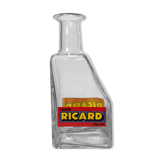 Carafe publicitaire Ricard "anisette liqueur" 50cl