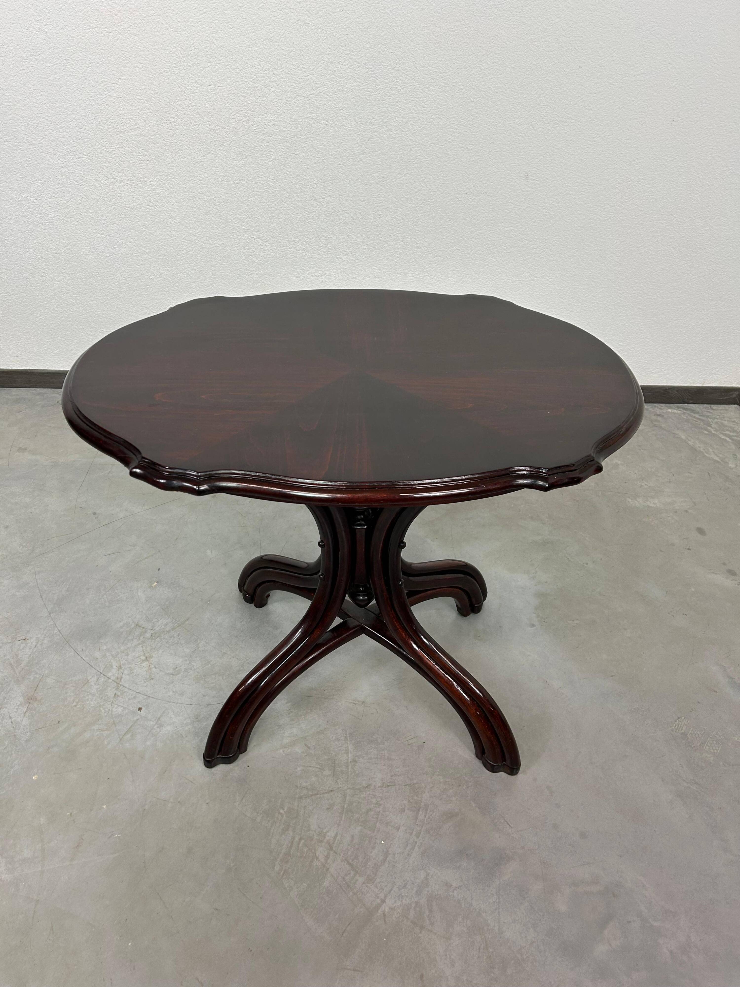 19th-century bent Thonet table