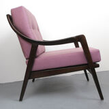 1960s armchair in violet