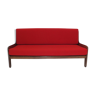 Baronet rosewood 2-seater sofa by Marco Zanuso for Arflex Italy 1964