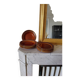 Assiettes marron St Amand