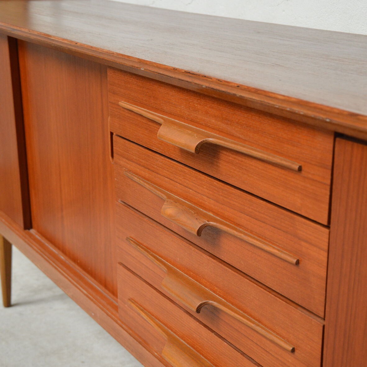 Long 230cm sideboard 1960