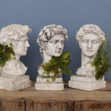 Head David in full plaster - small series - No.27