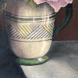 "The anemones" painting by J.David