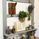 Antique wall shelf