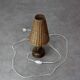Vintage Italian Wicker Table Lamp