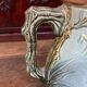 Majolica pitcher depicting a heron, 1900