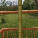 Rattan magazine holder