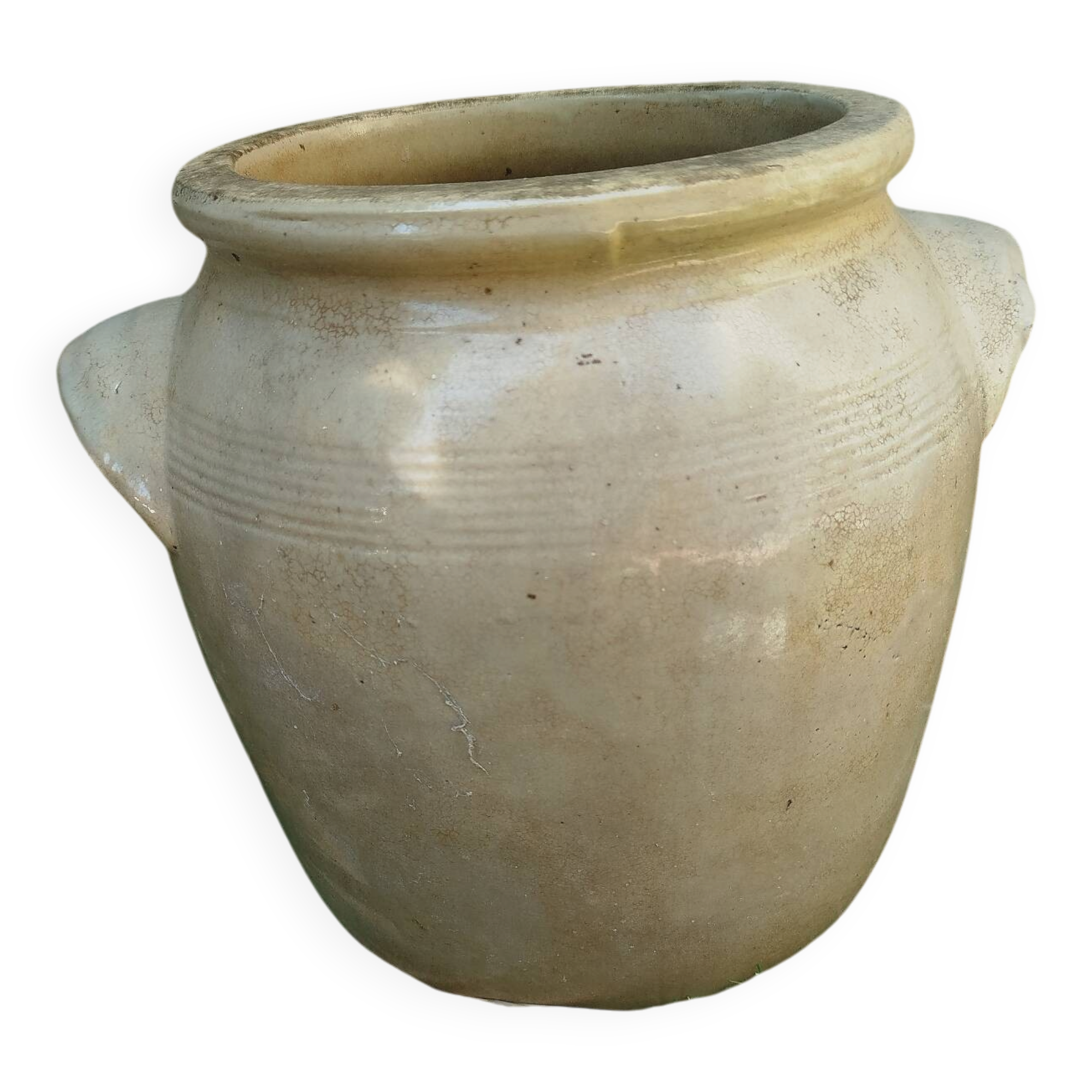 Ancienne poterie, pot à graisse