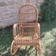 Rattan rocking chair 60s