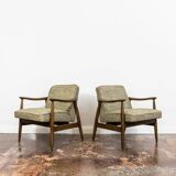 Customizable Pair Of Restored Mid Century Armchairs, 1960s