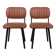 Super comfortable faux leather chairs