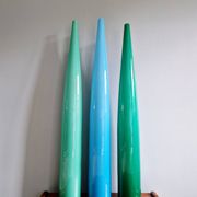 XXL Murano glass suspension in blue, Alessandro Pianon, Vistosi, 1960