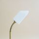 Table lamp by Bankamp Leuchten made of brass and frosted glass