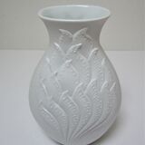 Porcelain vase biscuit Manfred Frey for AK Kaiser vegetable decoration
