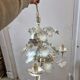 Chandelier Floreart 3 fires, Italy, 1970