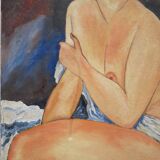 Painting reproduction Amedeo Modigliani painting on canvas