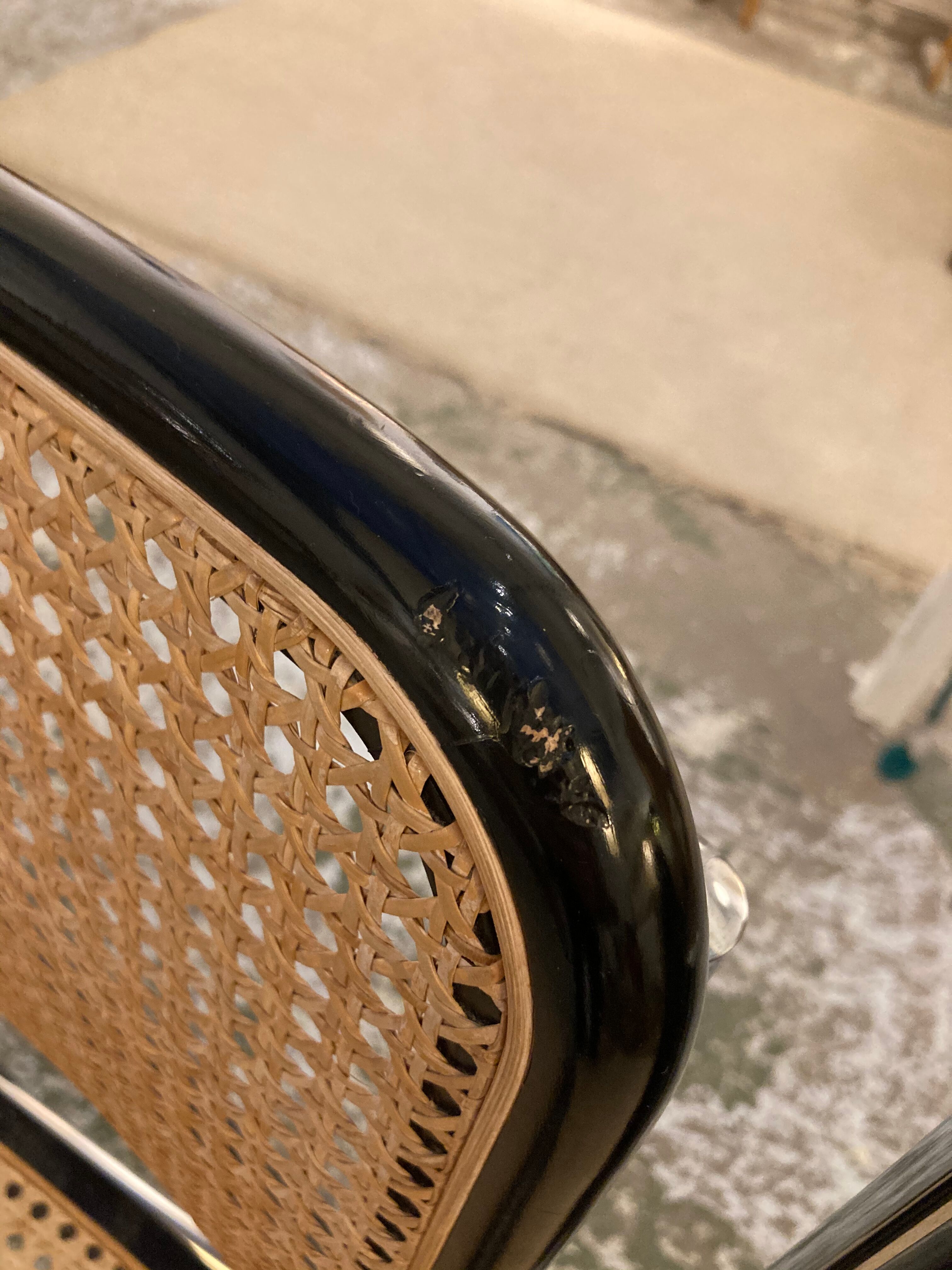 Series of 4 chairs B32 Cesca de Breuer