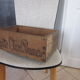 Caisse ancienne en bois santa clara prune