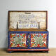 Folk art bridal chest, dated 1883