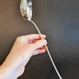 Christofle "Tosca" model silver-plated ladle – Art Deco elegance –