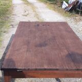 Oak farm table, 2 extensions