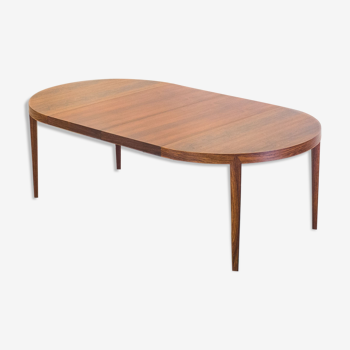 Haslev møbelsnedkeri rosewood dining table by severin hansen jr.