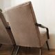 Grey/Brown Vintage Armchairs, 1960s, pair