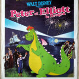 Original movie poster "Peter and Elliott the Dragon"