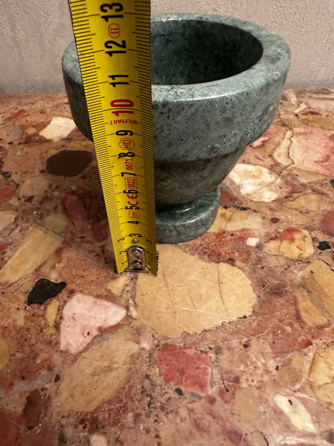 Art Deco period green marble bowl / catchall