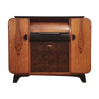 Record Player Cabinet by Jindrich Halabala for UP Zavody, 1930s