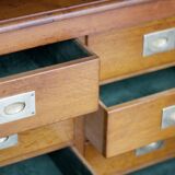 Superb piece of professional furniture: cardboard box, chest of drawers, storage