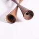Scandinavian teak candlesticks