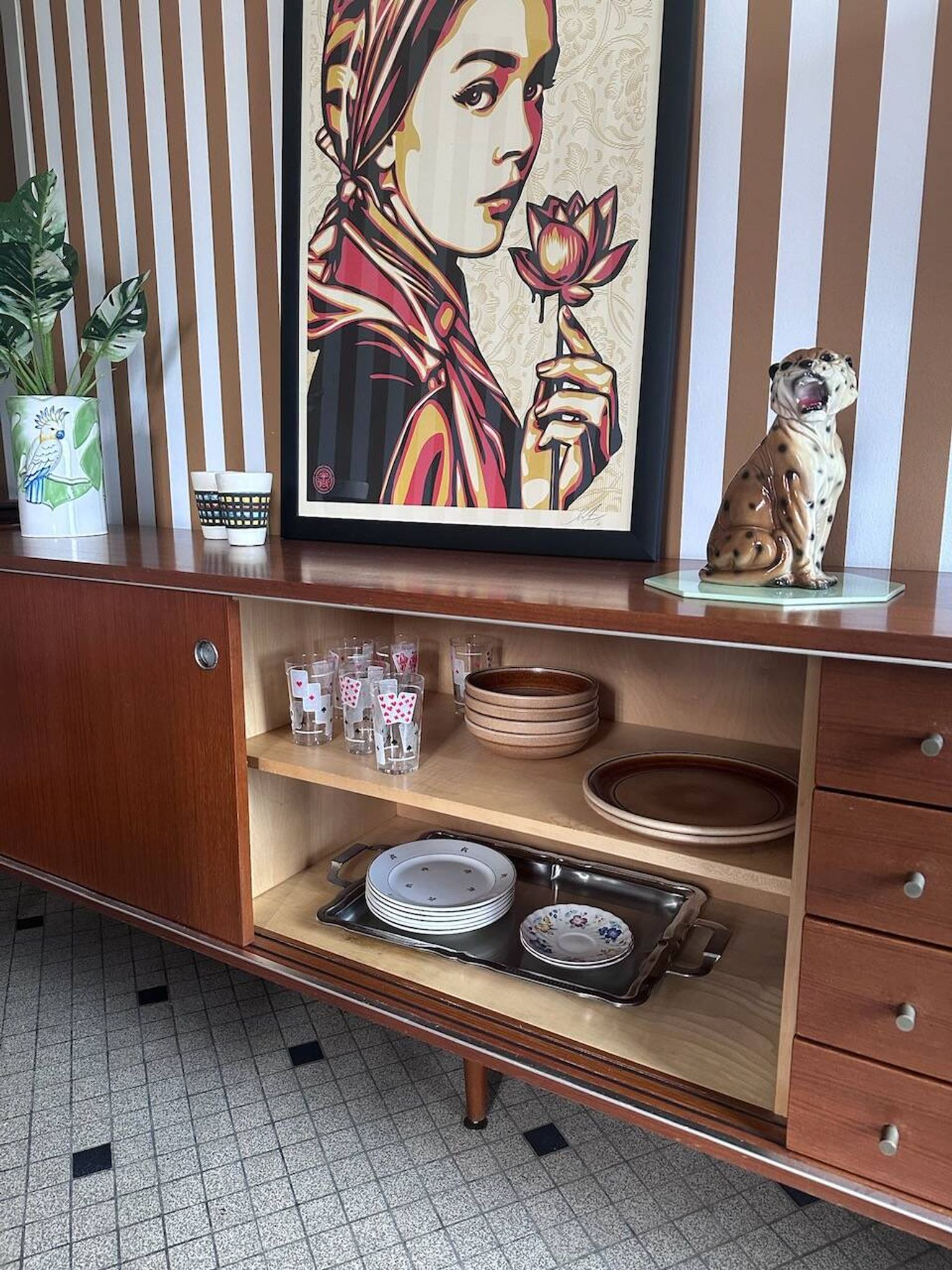 Grande enfilade vintage
