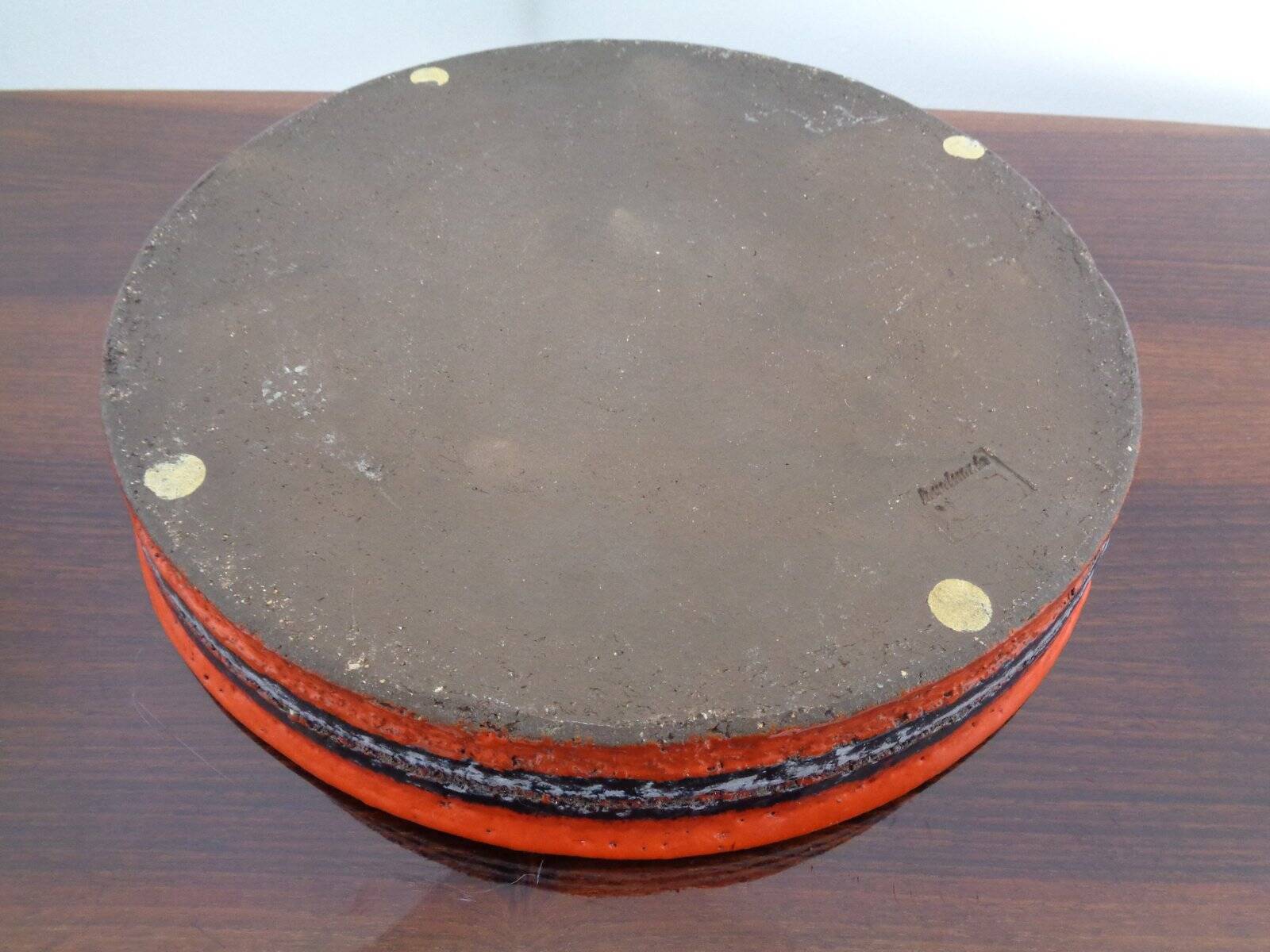 Fat Lava Ceramic Bowl, 1970s