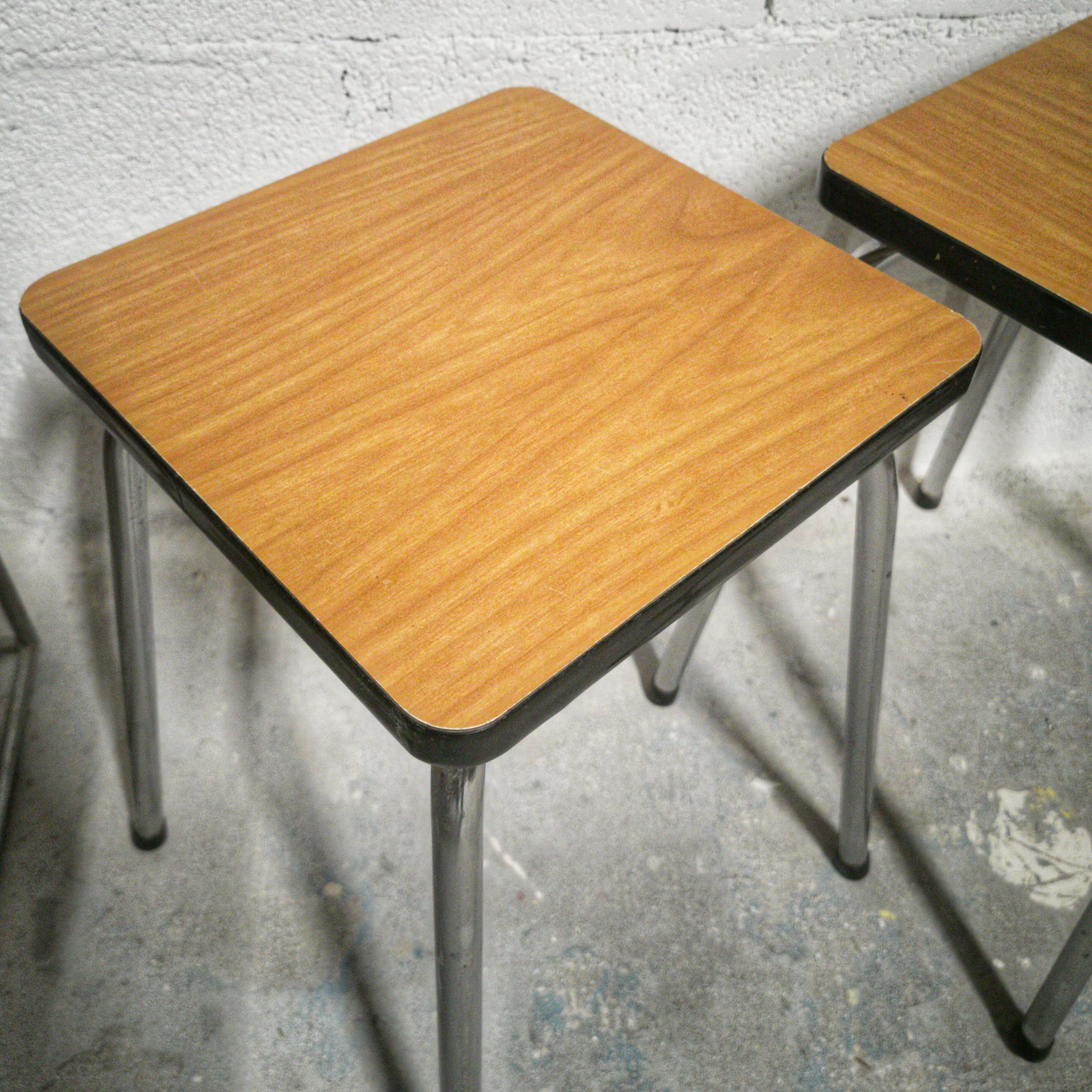 Pair of formica stools