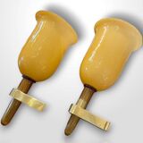 Pairs of Murano wall sconces, 20th century