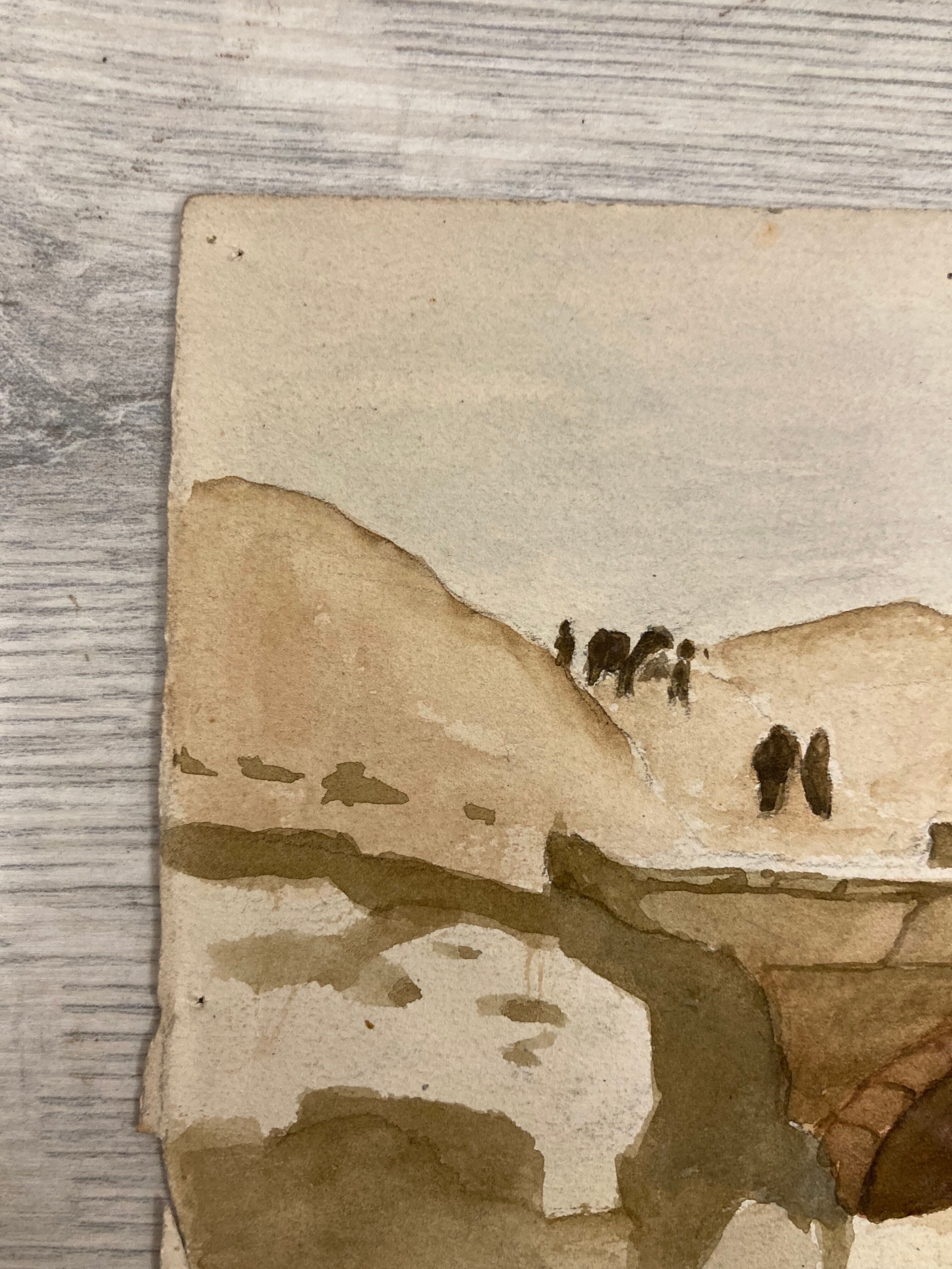 Aquarelle vintage