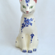Hand-painted ceramic cat