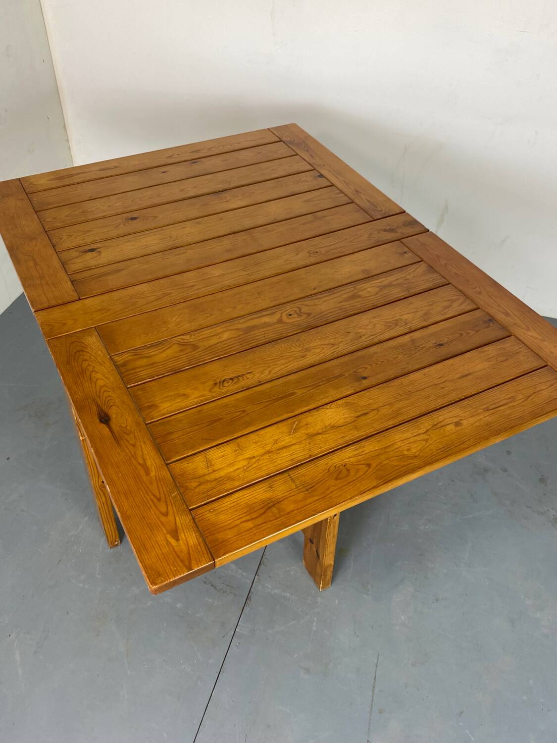 Table à manger vintage de style Japandi Chapo du milieu du siècle, 1960