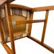 Dutch Empire Lyre Back Armchair in Cherrywood